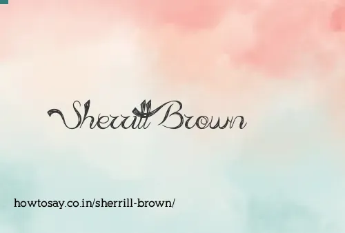 Sherrill Brown