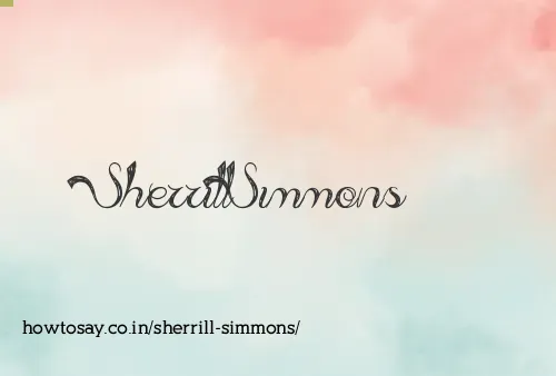 Sherrill Simmons