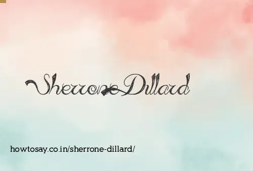 Sherrone Dillard
