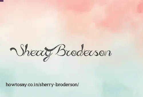 Sherry Broderson