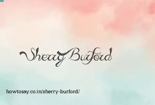 Sherry Burford