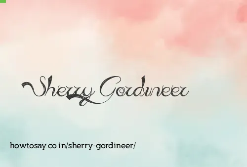 Sherry Gordineer