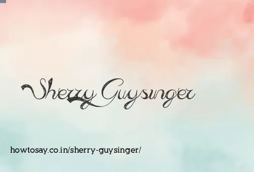 Sherry Guysinger