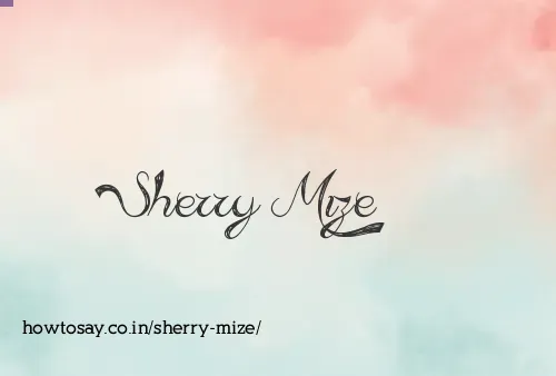 Sherry Mize