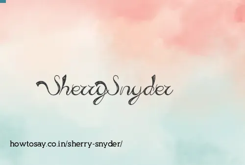 Sherry Snyder