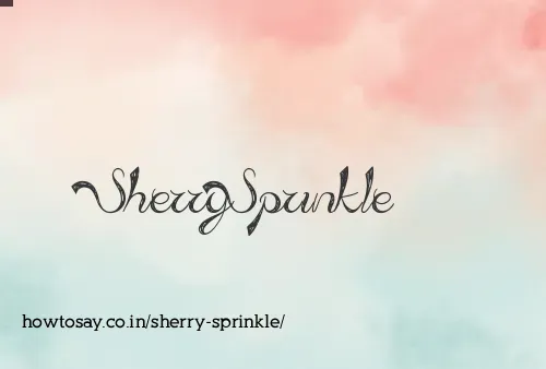 Sherry Sprinkle