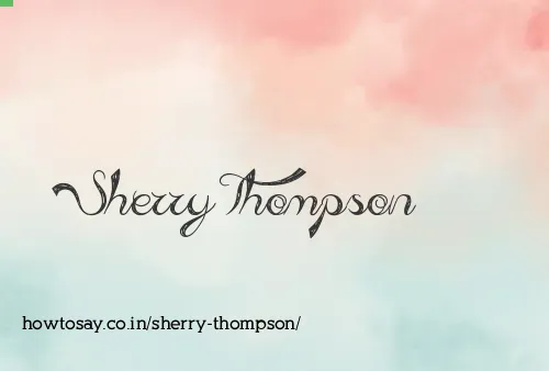 Sherry Thompson