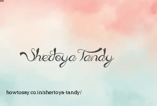 Shertoya Tandy