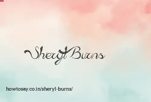 Sheryl Burns