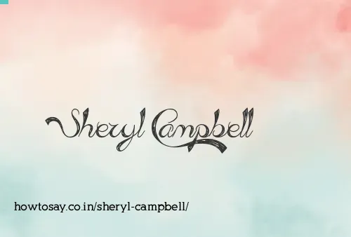 Sheryl Campbell