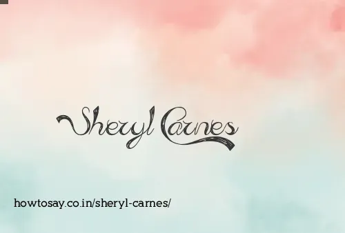 Sheryl Carnes