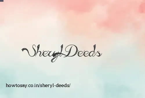 Sheryl Deeds
