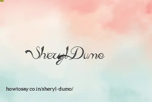 Sheryl Dumo