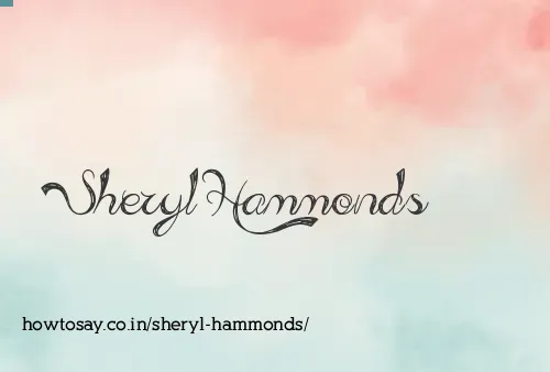 Sheryl Hammonds