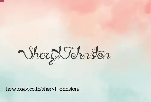 Sheryl Johnston