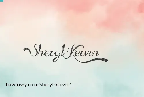 Sheryl Kervin