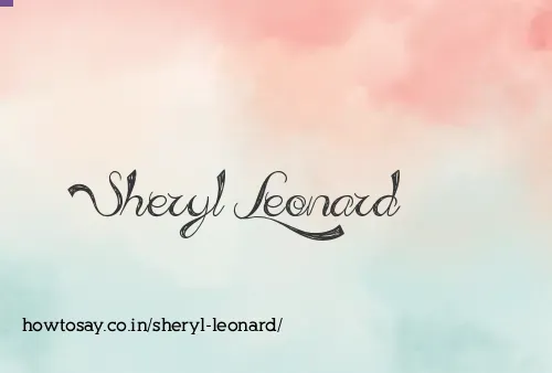 Sheryl Leonard