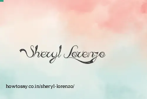 Sheryl Lorenzo