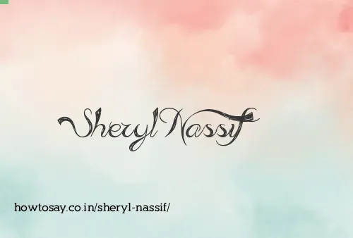 Sheryl Nassif