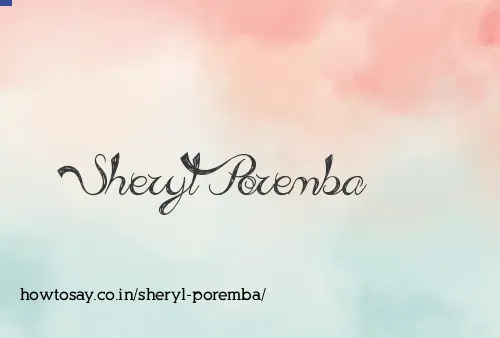 Sheryl Poremba