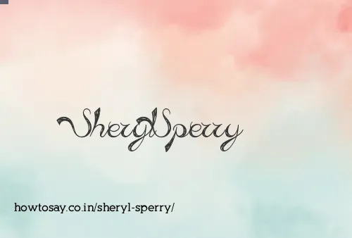 Sheryl Sperry