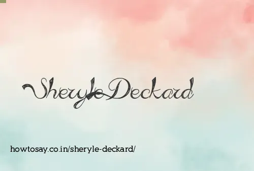 Sheryle Deckard
