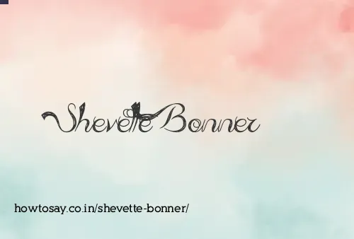 Shevette Bonner