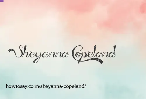 Sheyanna Copeland