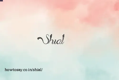 Shial