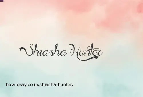 Shiasha Hunter