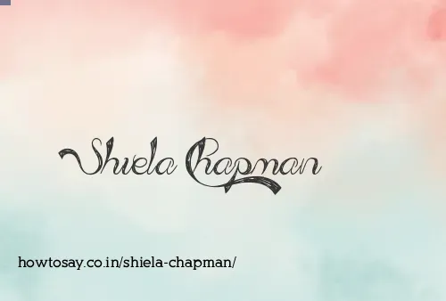Shiela Chapman