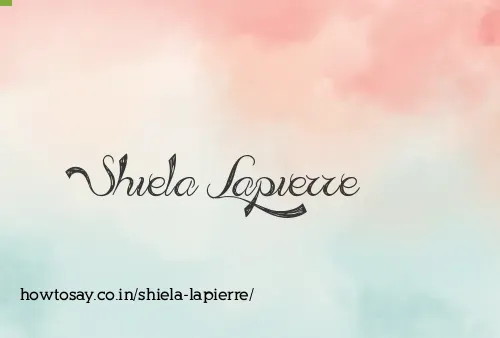 Shiela Lapierre