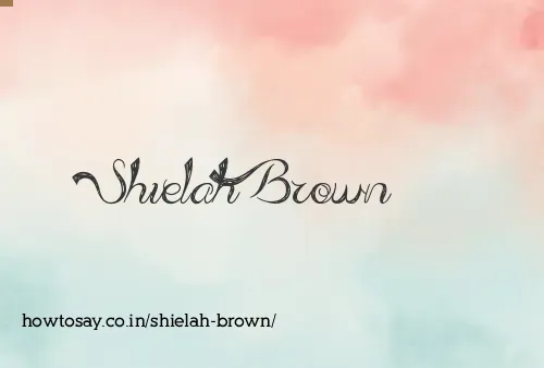 Shielah Brown