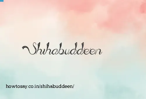 Shihabuddeen