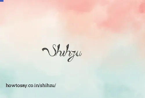 Shihzu