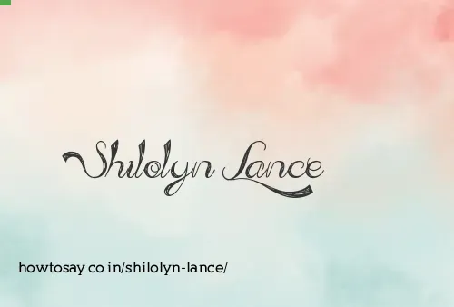 Shilolyn Lance