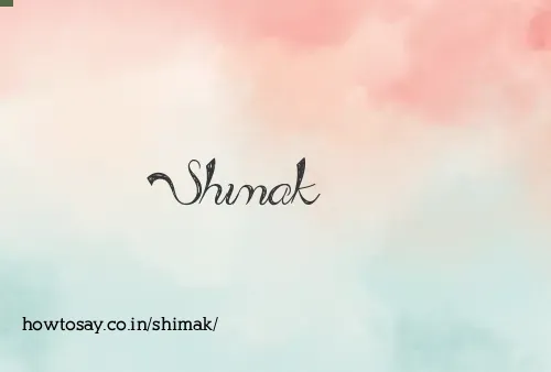 Shimak