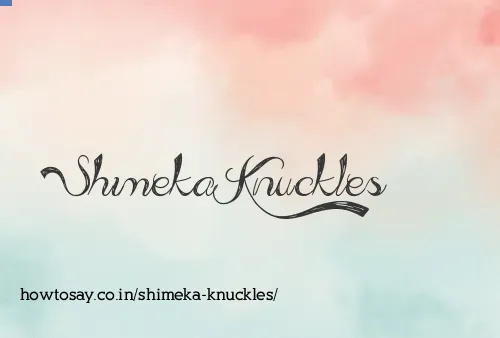 Shimeka Knuckles