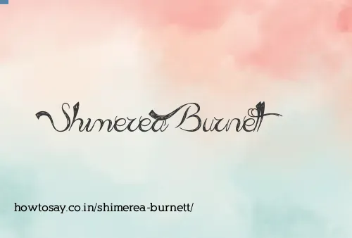 Shimerea Burnett