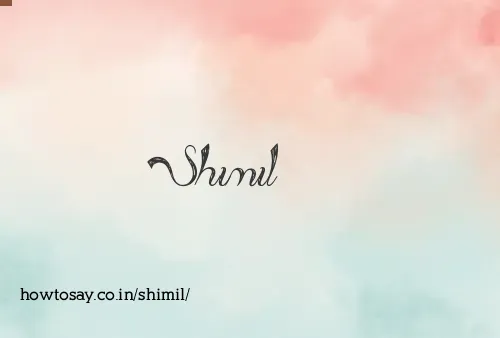 Shimil