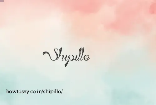 Shipillo