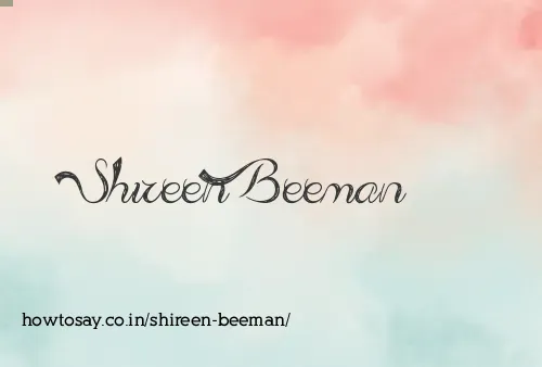 Shireen Beeman