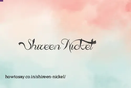 Shireen Nickel