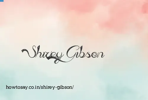 Shirey Gibson