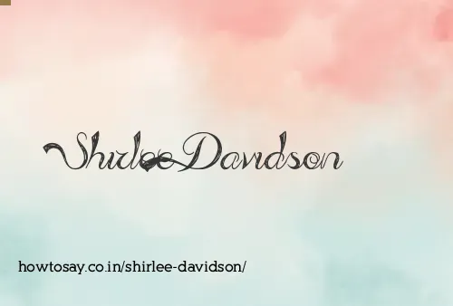 Shirlee Davidson