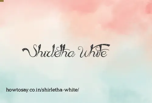 Shirletha White