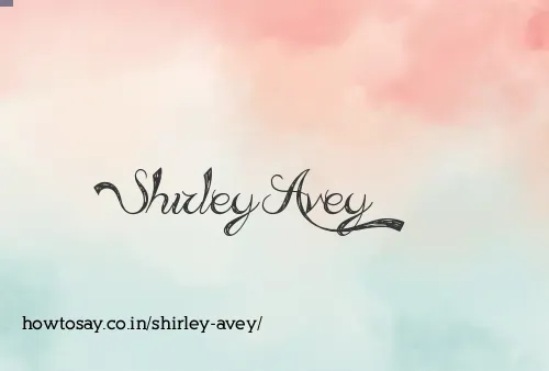 Shirley Avey