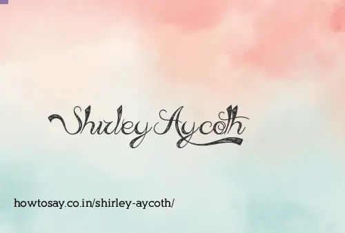Shirley Aycoth