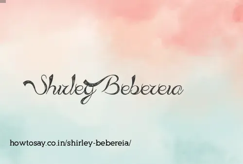 Shirley Bebereia