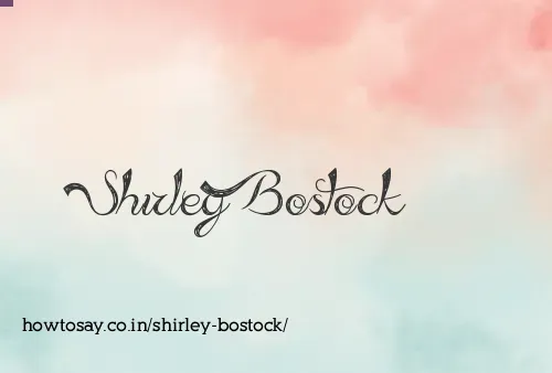 Shirley Bostock